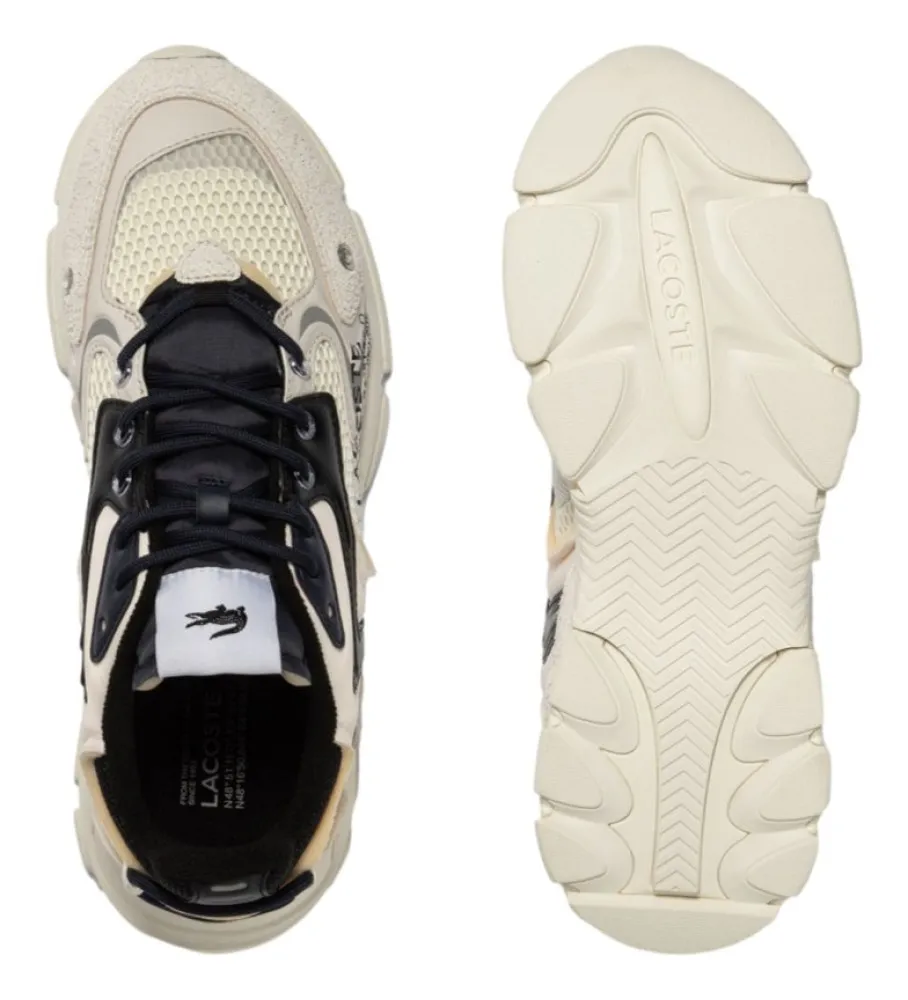 Zapatillas de piel L003 beige