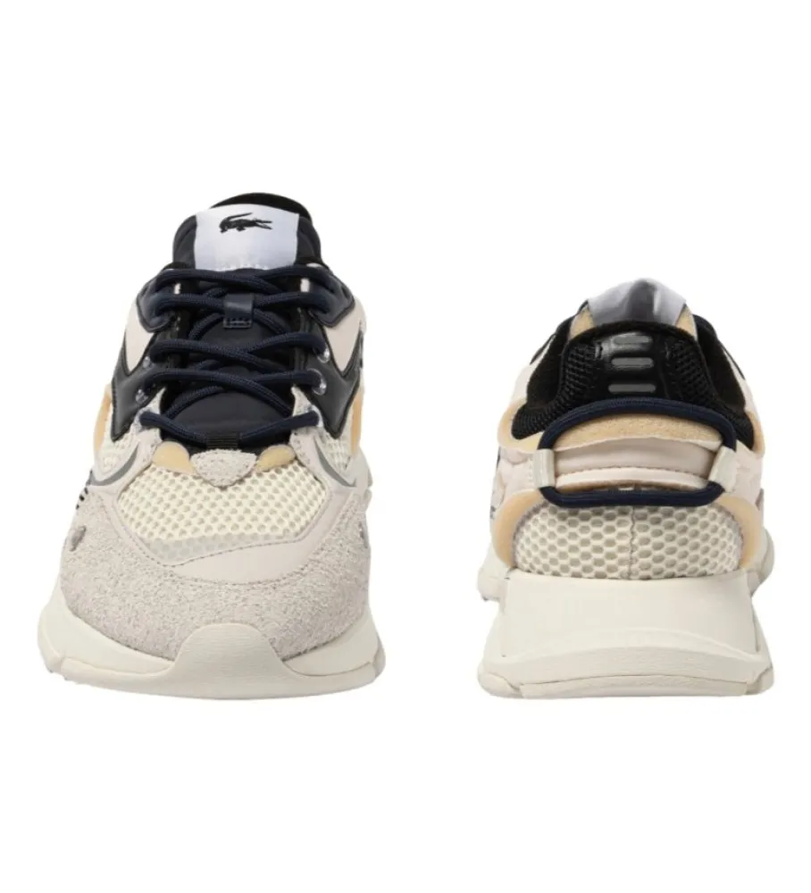 Zapatillas de piel L003 beige