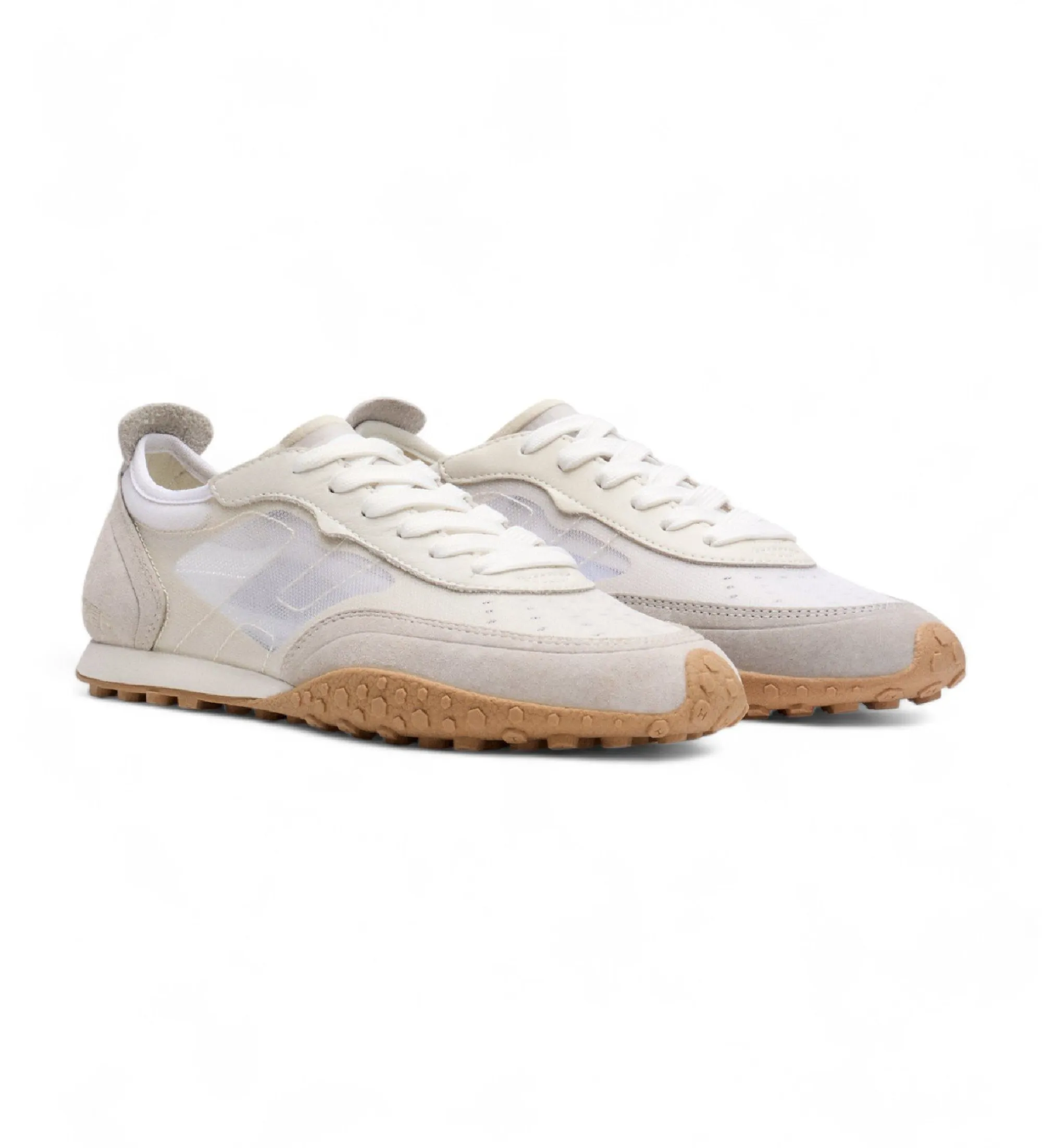Zapatillas de piel Mockingbird beige