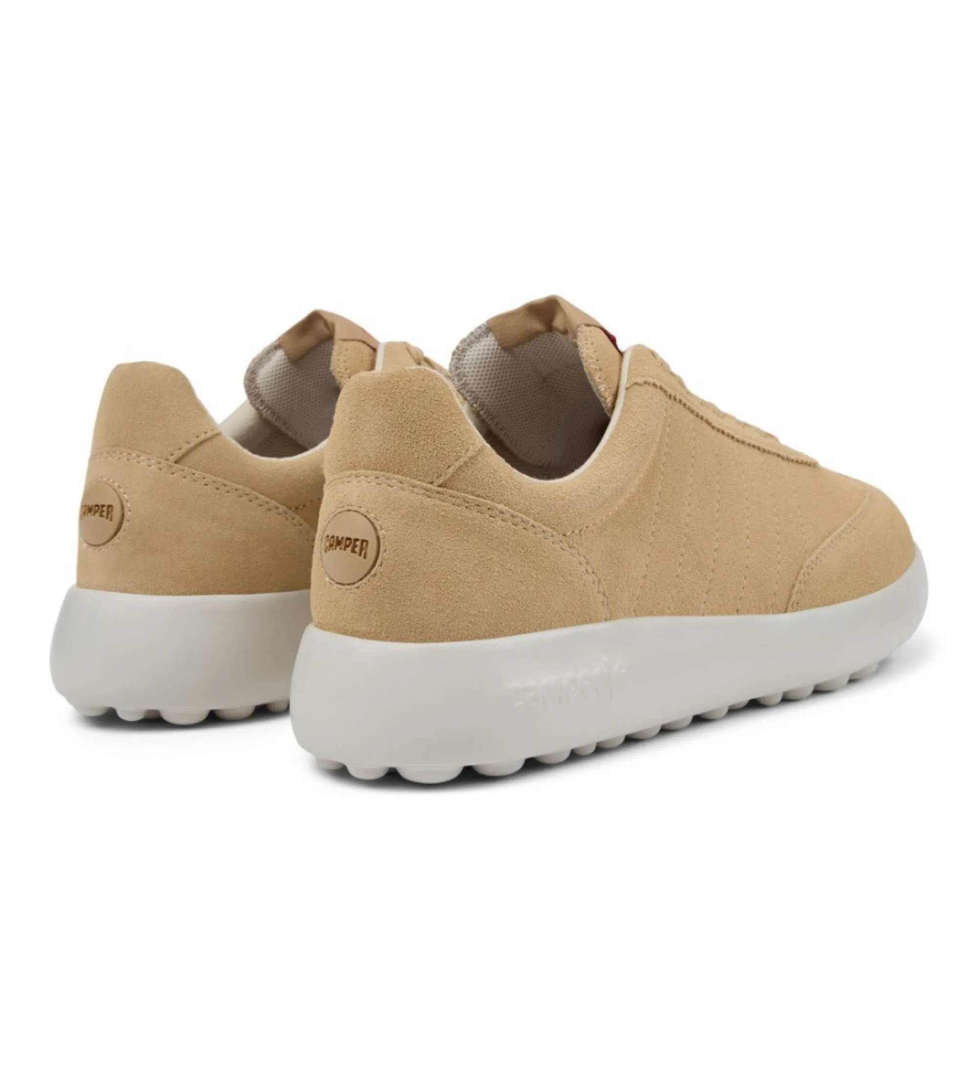 Zapatillas de piel XLF beige