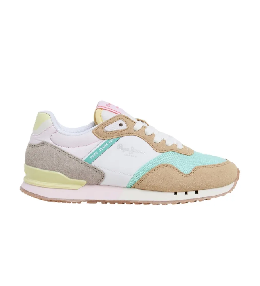 Zapatillas London Urban blanco, beige