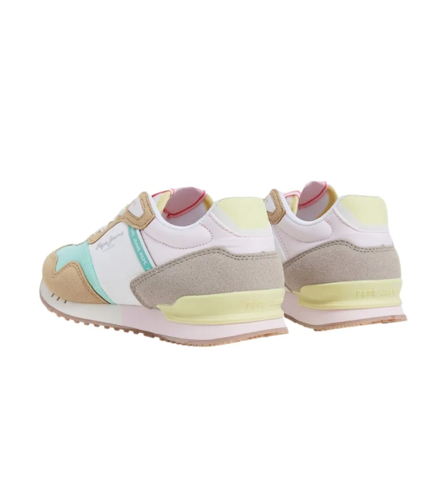 Zapatillas London Urban blanco, beige