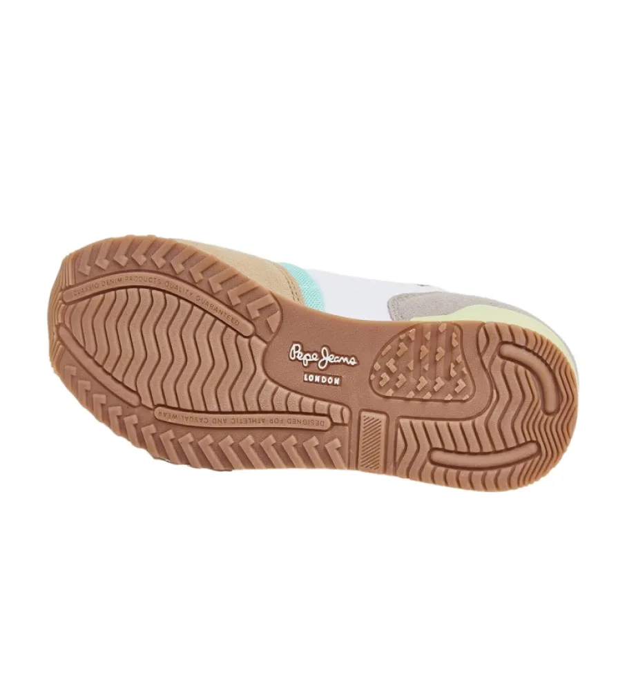 Zapatillas London Urban blanco, beige