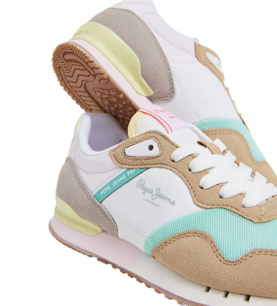 Zapatillas London Urban blanco, beige