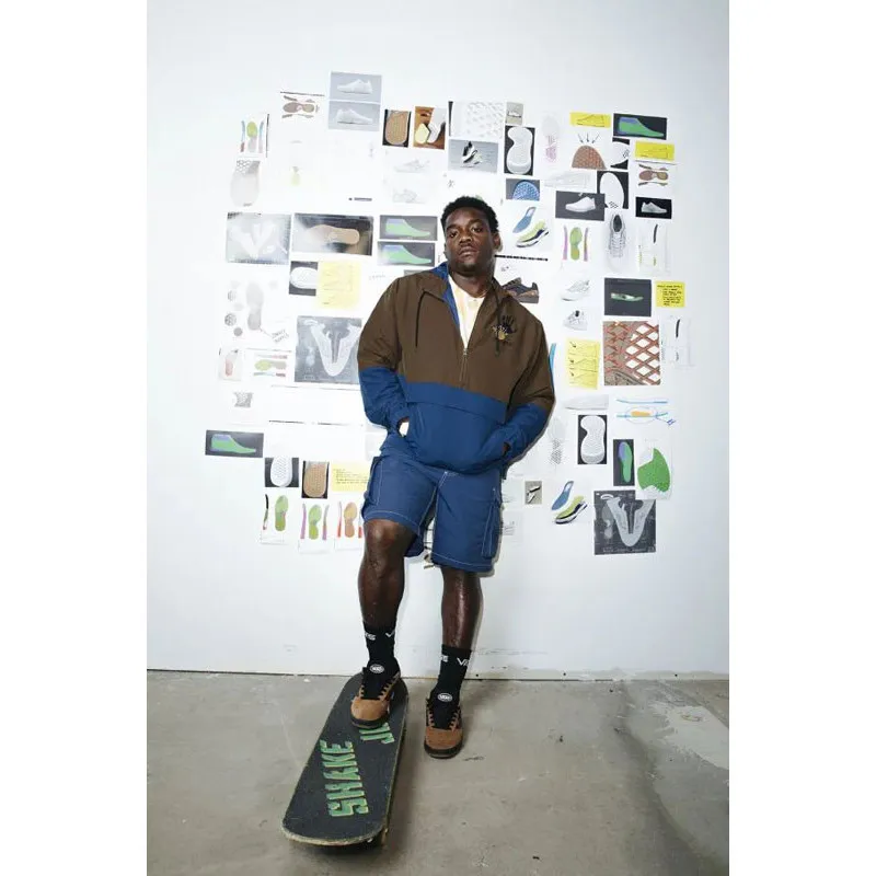 Zapatillas Vans: Zahba (Zion Wright Brown/Multi)