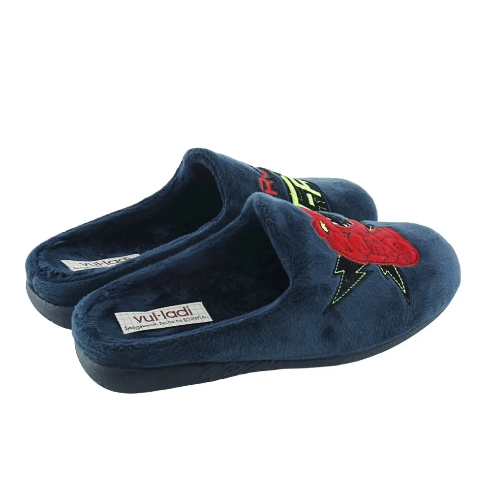 Zapatillas Vulladi Dinosaurio Azul