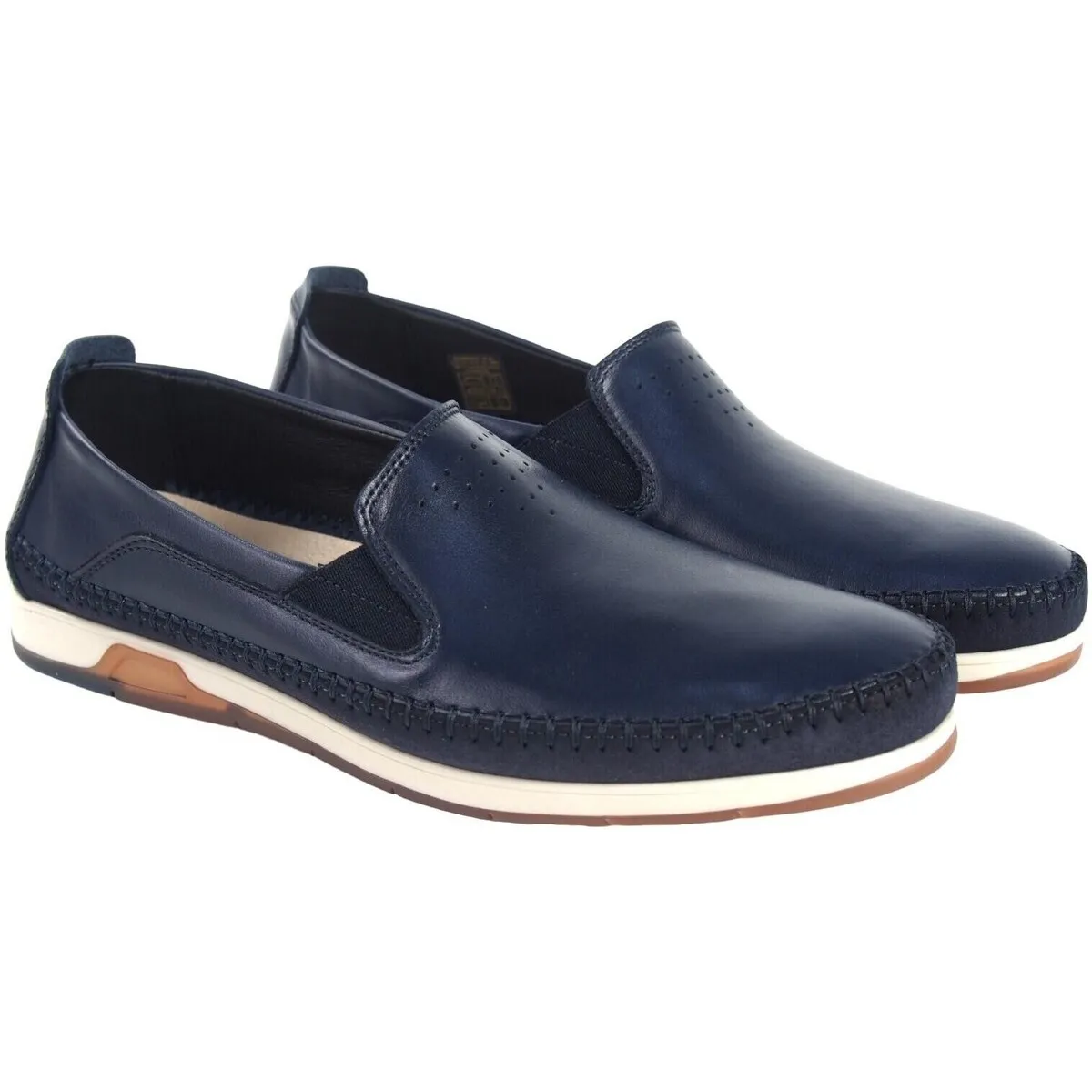 Zapato caballero  9501 azul