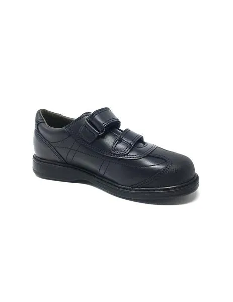zapato dos velcros azul
