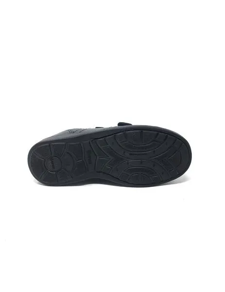 zapato dos velcros azul