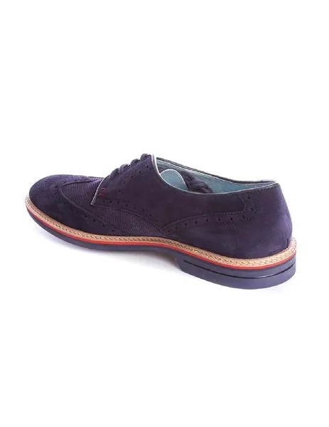 zapato rodia picado azul
