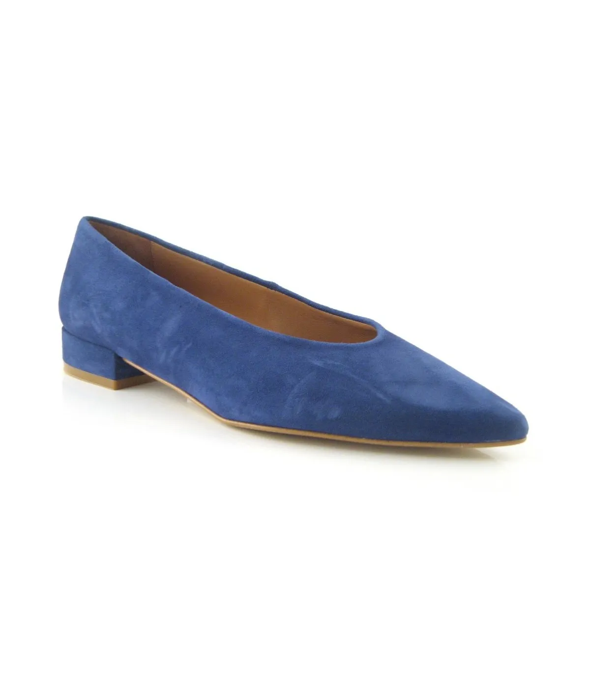 Zapato salón azul klein