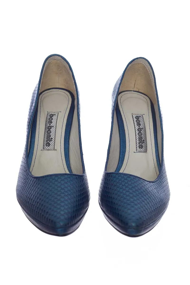ZAPATOS COLOR AZUL  BON BONITE