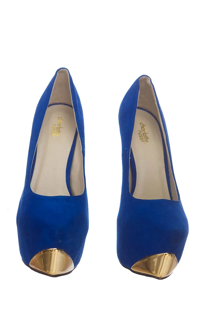 ZAPATOS COLOR AZUL  CHARLOTTE RUSSE