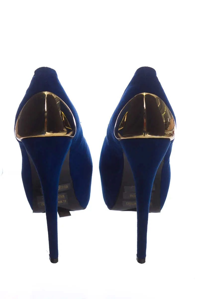 ZAPATOS COLOR AZUL  CHARLOTTE RUSSE
