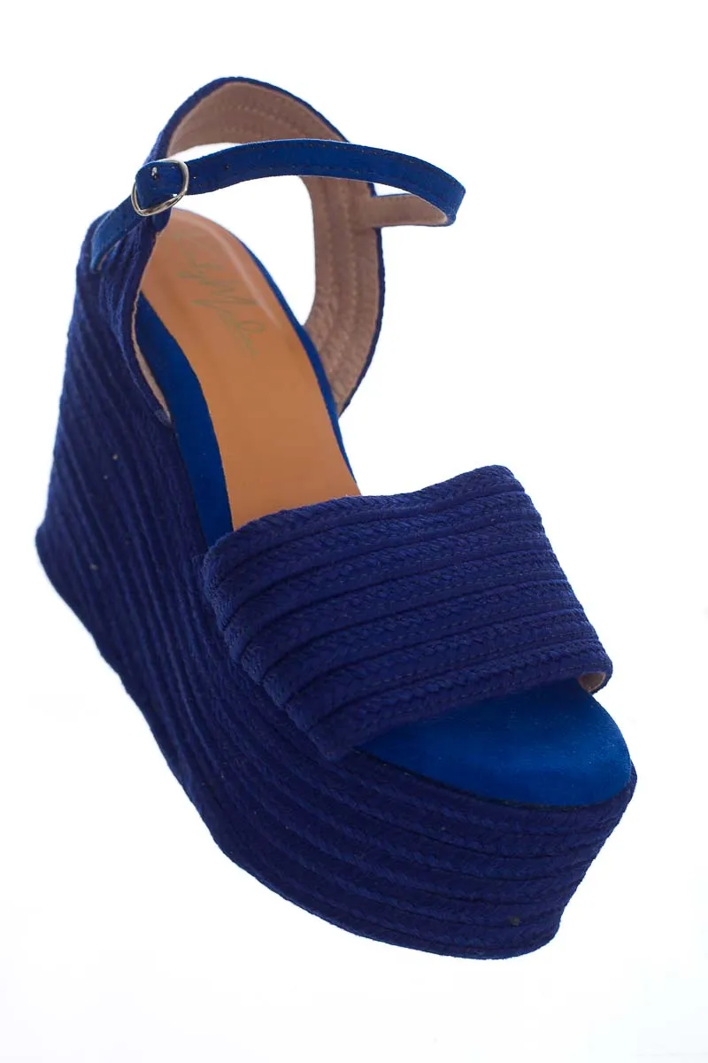 ZAPATOS COLOR AZUL  KERLY MEDINA
