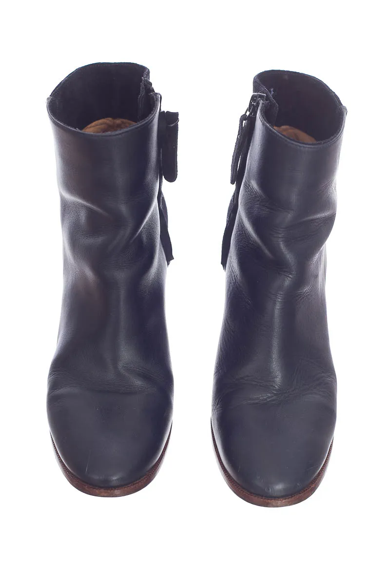 ZAPATOS COLOR AZUL  MASSIMO DUTTI
