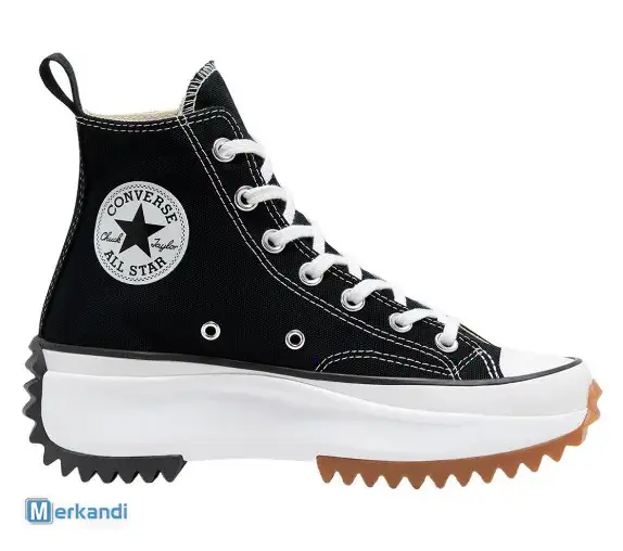 Zapatos Converse de Mujer: Nuevo Primavera/Verano 2022, Modelo Tobillo Alto, Plataforma Senderismo, Línea PLATAFORMA HIKE, NEGRO