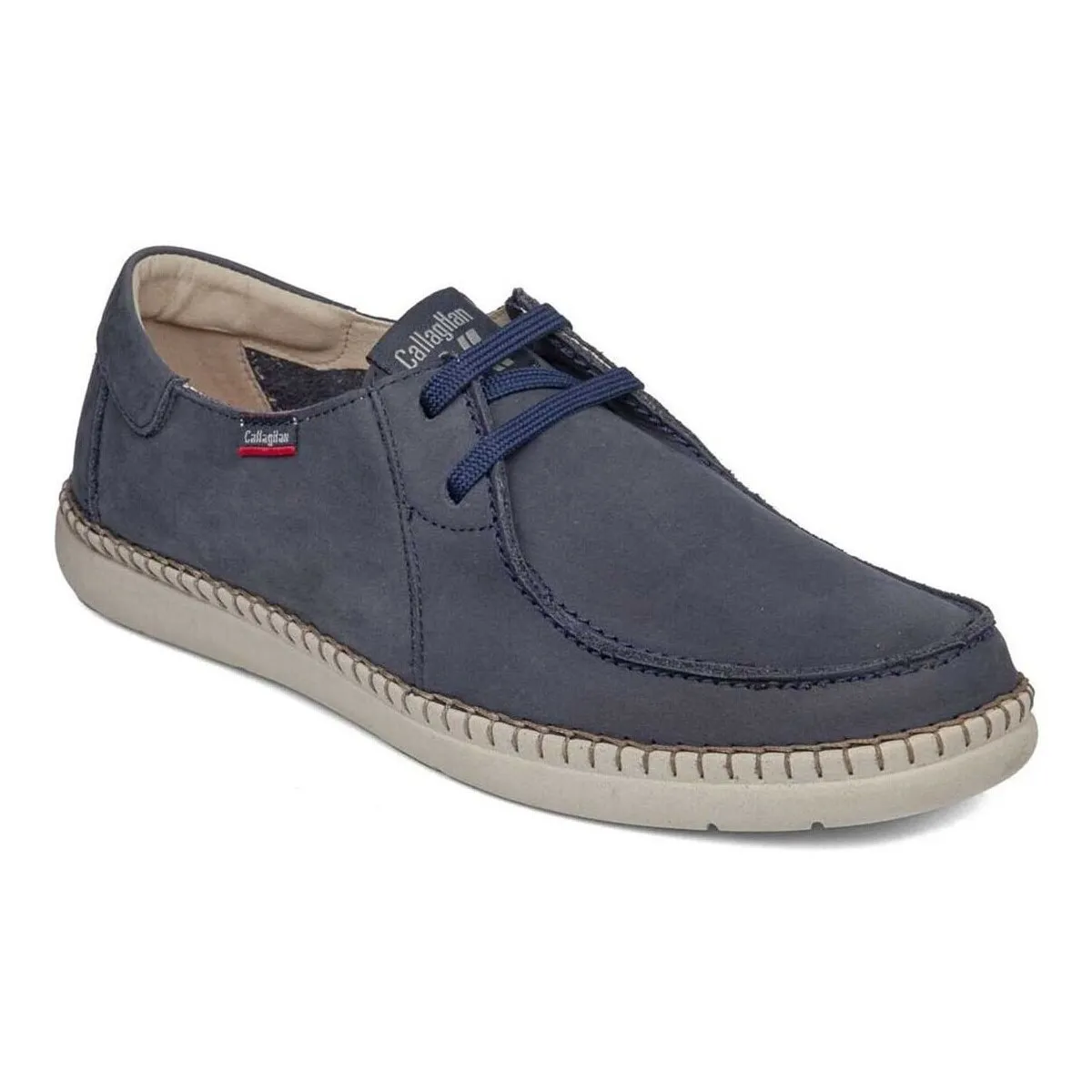 ZAPATOS CORDONES  SOSTENIBLE 57600 AZUL