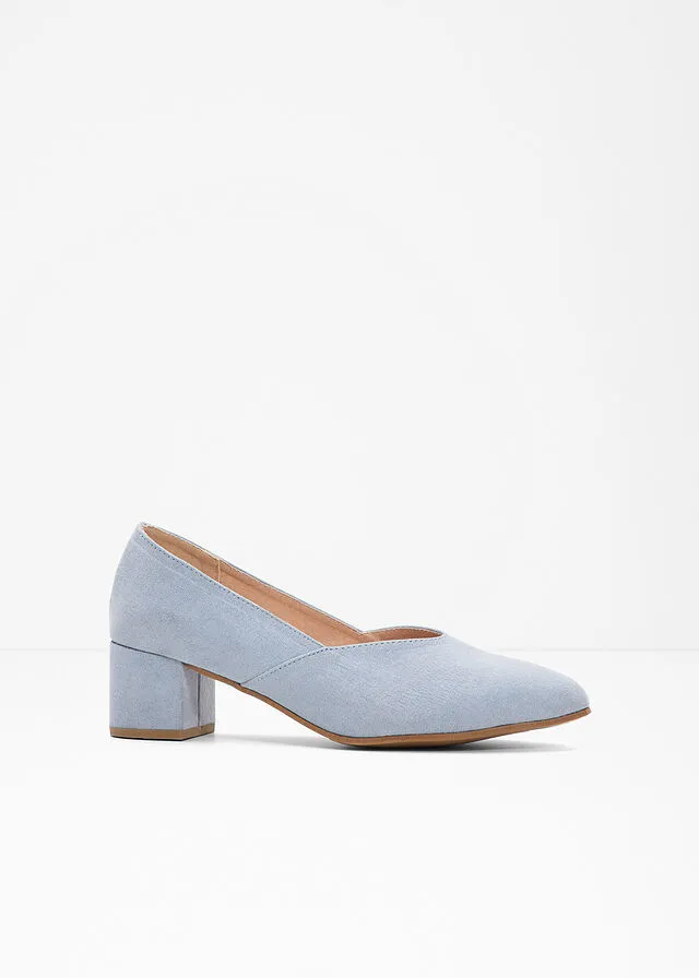 Zapatos de tacón Azul claro