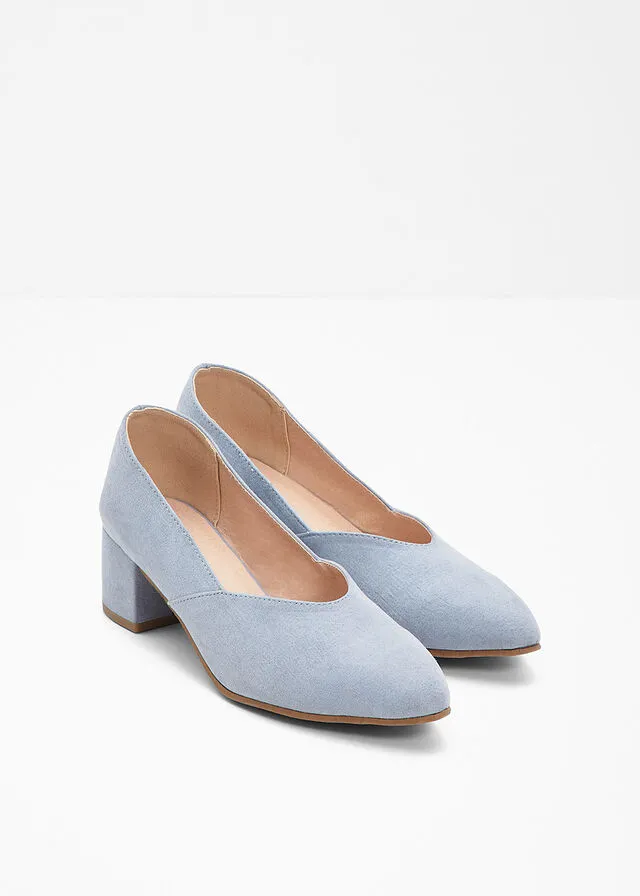 Zapatos de tacón Azul claro