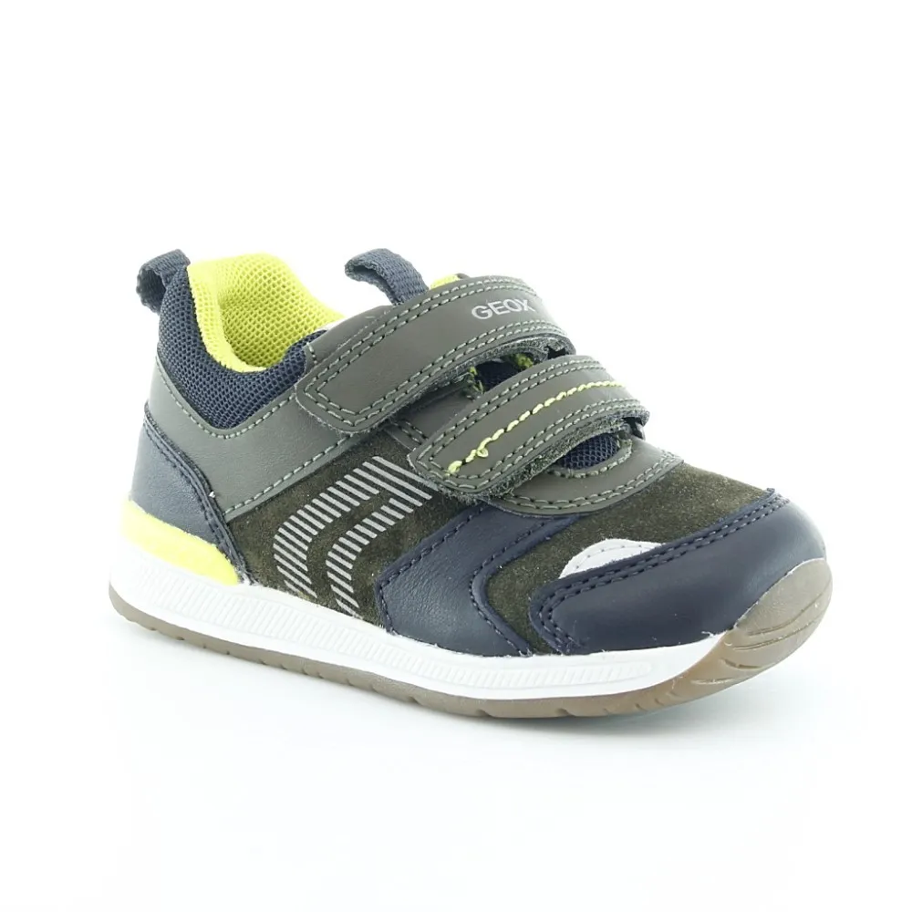 ZAPATOS GEOX RISHON VERDEAZUL