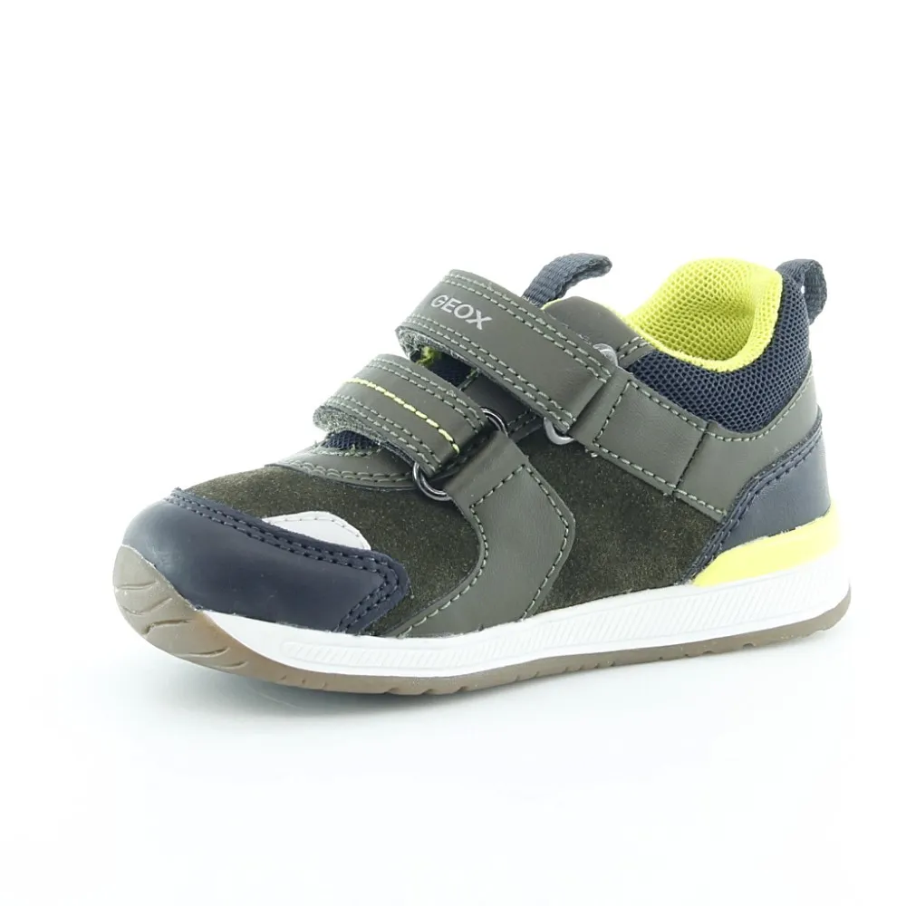 ZAPATOS GEOX RISHON VERDEAZUL