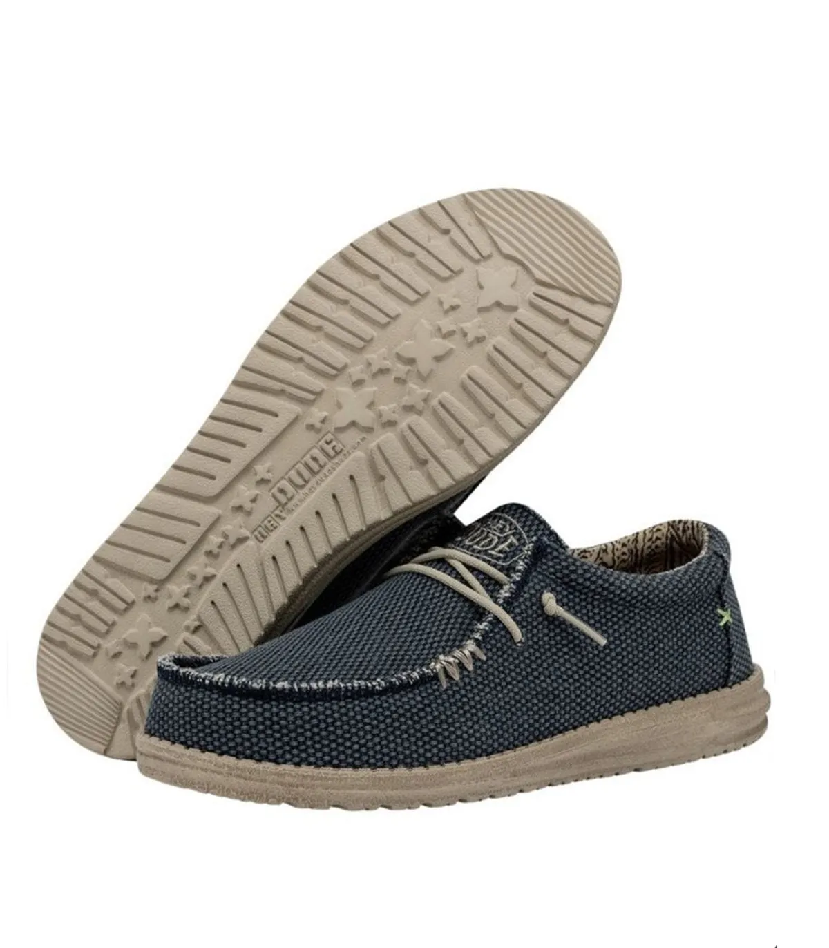 ZAPATOS WALLABEE DUDE WALLY BRAIDED AZUL