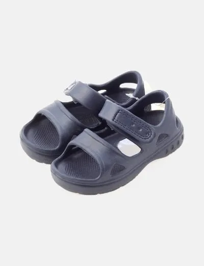Zeeman Sandalia azul marino goma